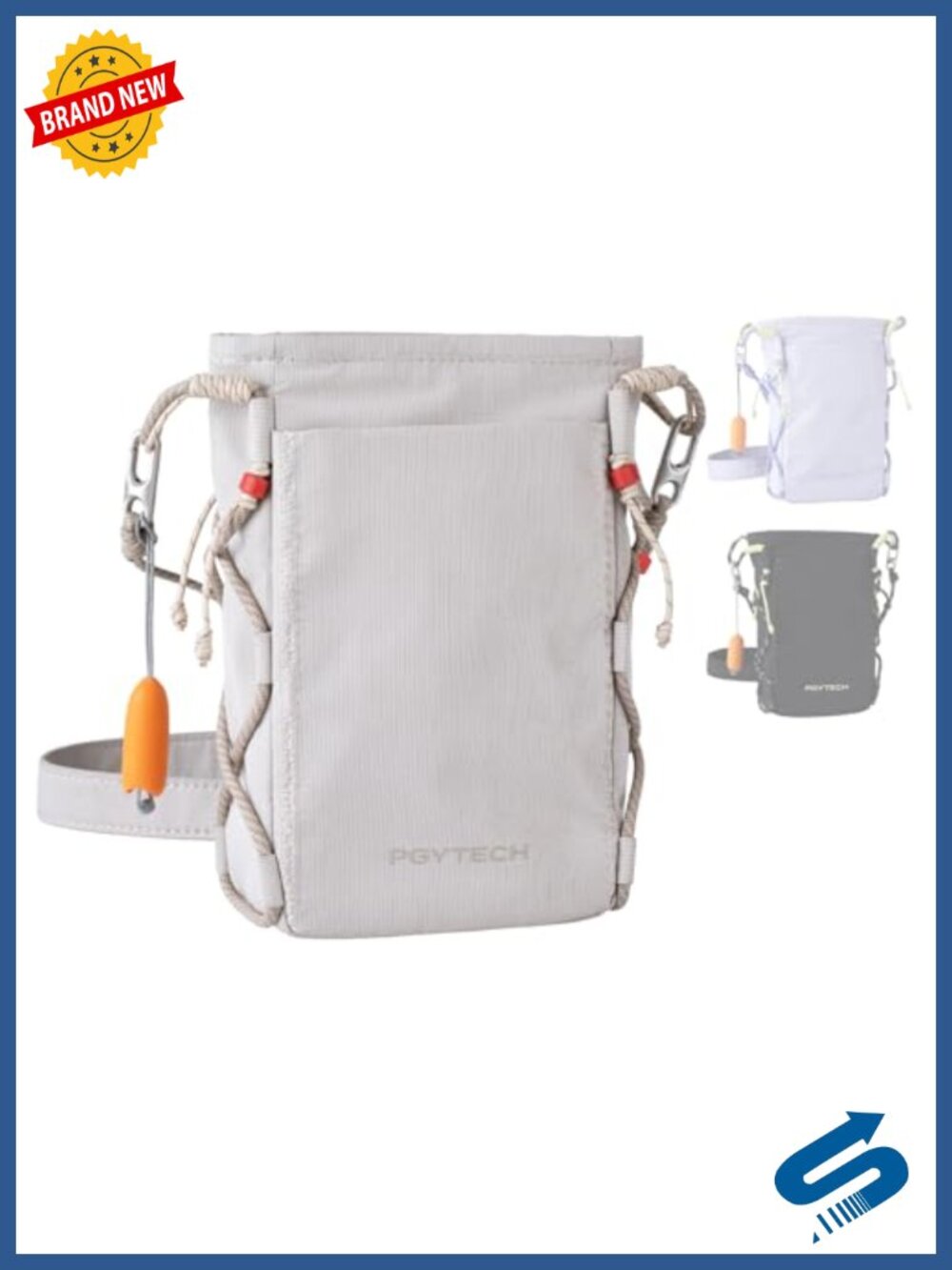 Versatile Crossbody Sling Bag with Adjustable Strap, Lightweight Camera Purse